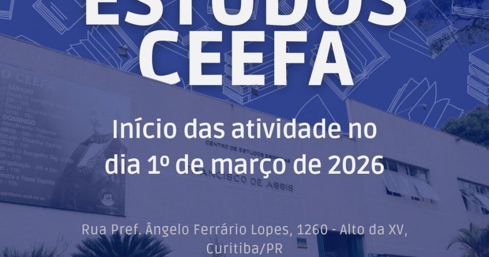 Estudos no CEEFA iniciam-se a partir de 1º de março