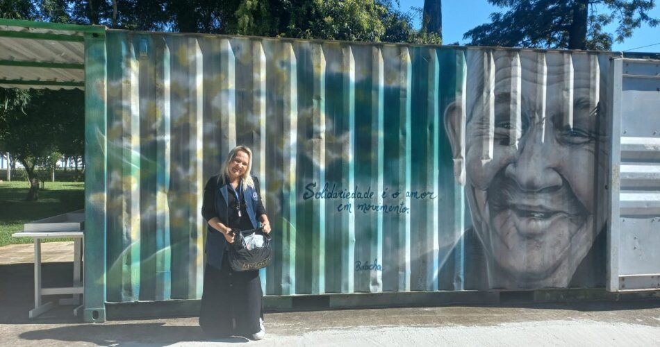 CEEFA realiza doação de tampinhas plásticas para apoio ao Lar dos Idosos Tarumã