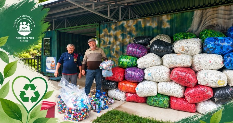 Tampinhas plásticas podem ser destinadas à ação em benefício do Recanto Tarumã