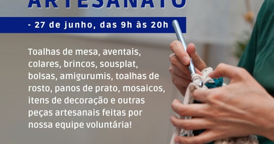 CEEFA promove Bazar de Artesanato no dia 27 de junho