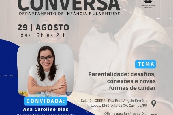 Reflexões sobre a parentalidade marcam a 11ª edição da Roda de Conversa do DIJ