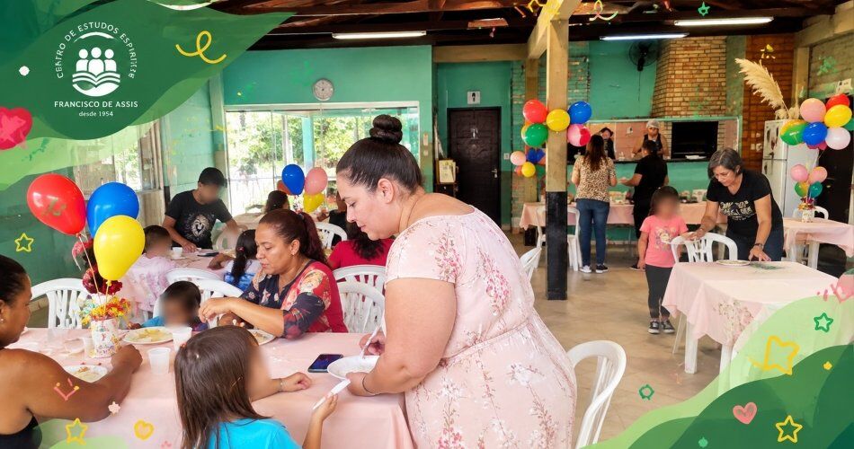 Festa do Dia das Crianças reúne famílias assistidas pelo CEEFA